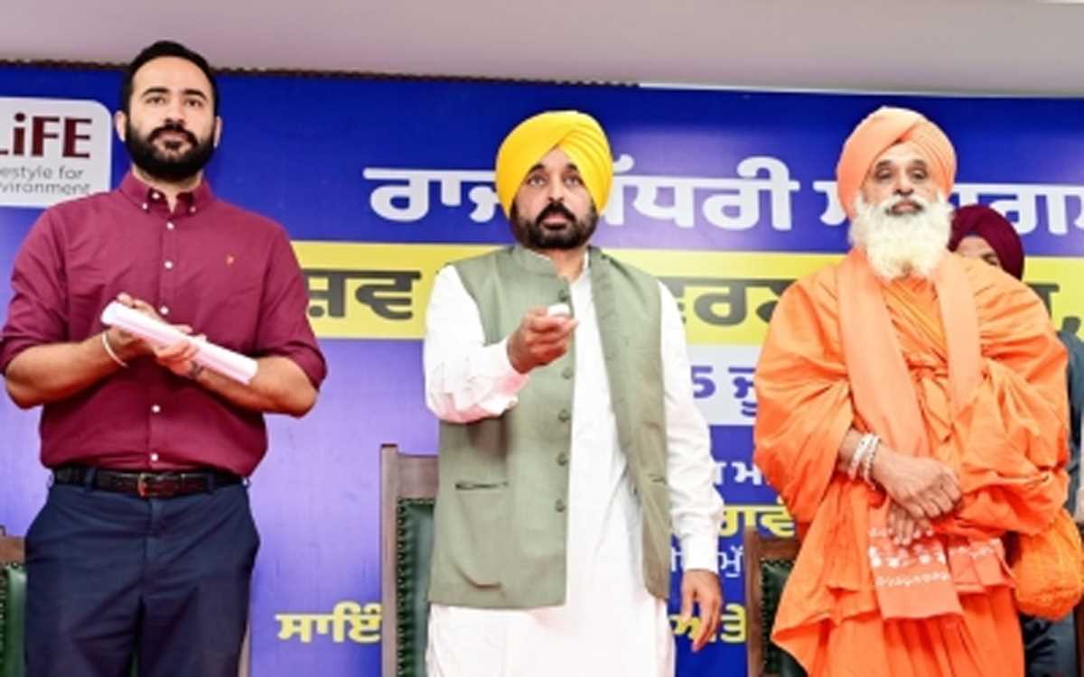 भावी पीढ़ियों के लिए सतत पर्यावरण की जरूरत : भगवंत मान भावी पीढ़ियों के लिए सतत पर्यावरण की जरूरत : भगवंत मान